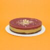 Pomarančová raw torta lesné plody